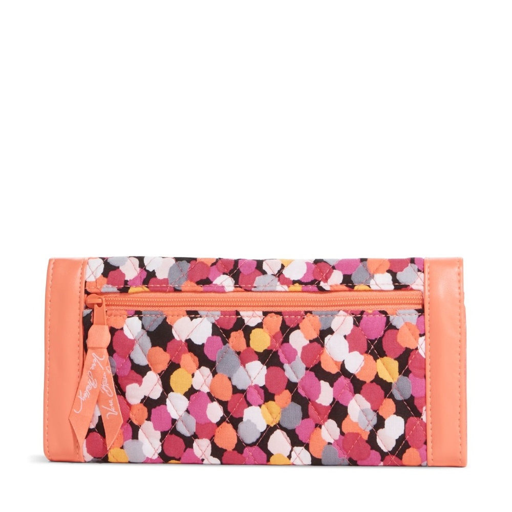 NWT Vera Bradley Pixie Confetti Trifold Wallet - Picture 2 of 4